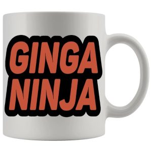 Ginga Ninja Mug - Ginger funny mug gift