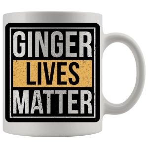 Ginger Lives Matter Mug Style 2 - Ginger funny mug gift