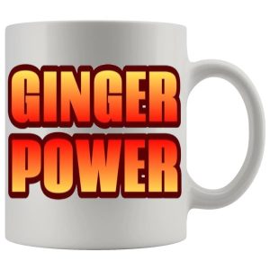 Ginger Power Mug Style 2 - Ginger funny mug gift