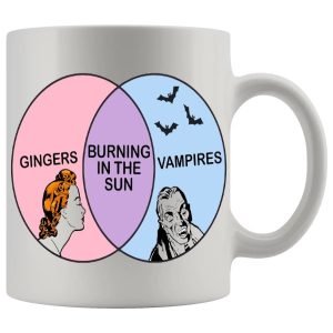 Ginger Vampires Mug - Ginger funny mug gift