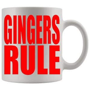 Gingers Rule Mug - Ginger funny mug gift