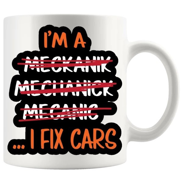 I Fix Cars Mug ceramic mug gift