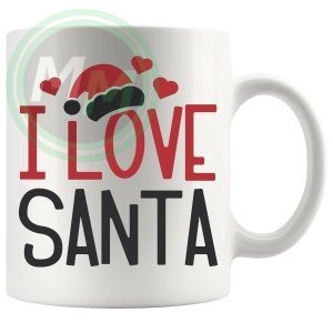 I Love Santa Mug