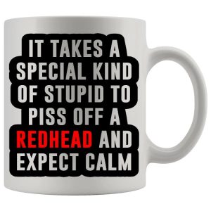 It Takes A Special Kind Of Stupid Mug - Ginger funny mug gift