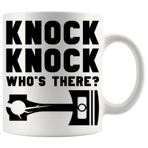 Knock Knock Who's There Mug ceramic mug gift