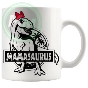 Mamasaurus Mug Design 1