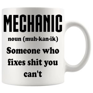 Mechanic Mug ceramic mug gift