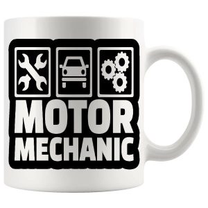 Motor Mechanic Mug ceramic mug gift