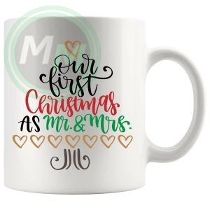 Our First Christmas As Mr And Mrs Mug