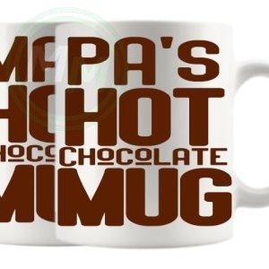 Pa's and Ma's Hot Chocolate Mug Set