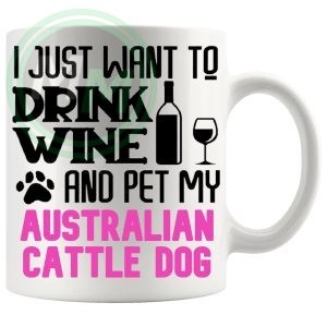 Pet My Australian Cattle Dog Mug In Pink