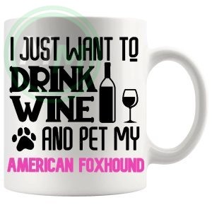 Pet My american foxhound pink