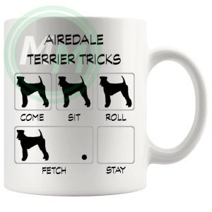 airedale terrier tricks mug