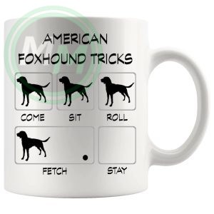 american foxhound tricks mug