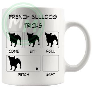 french bulldog tricks mug