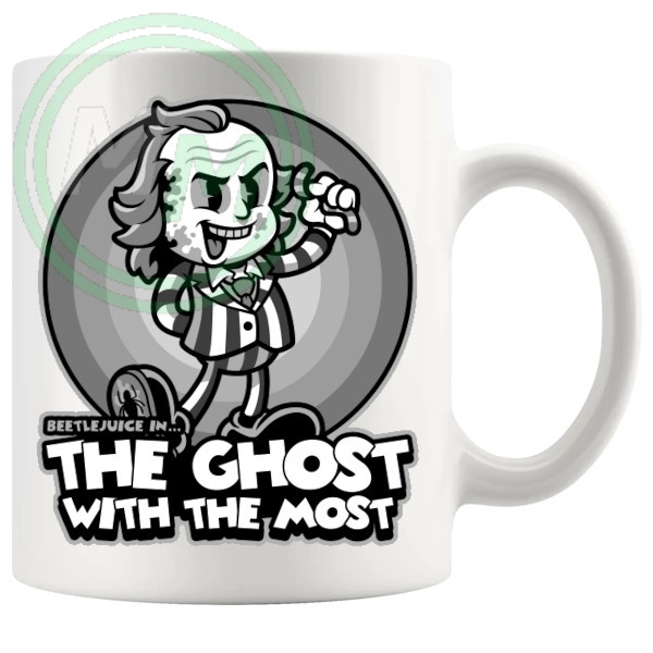 Beetlejuice in The Ghost With The Most Mug