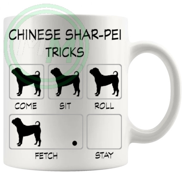 Chinese Shar Pei Tricks Mug