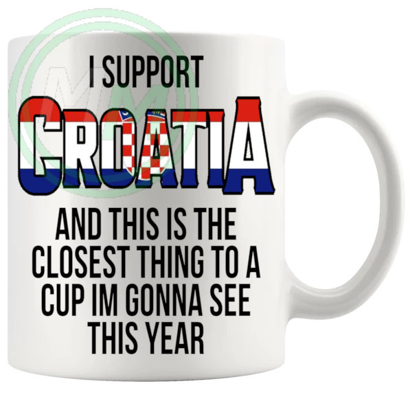 Croatia Euro Mug