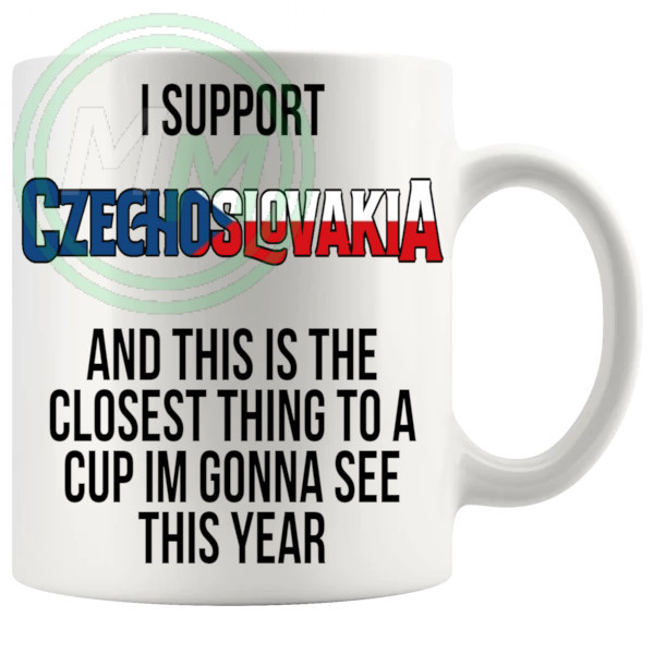 Czechoslovakia Euro Mug