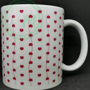 Hearts Pattern Mug Style 4 Pic 2