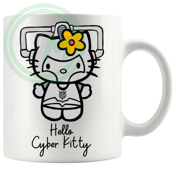 Hello Cyber Kitty Mug