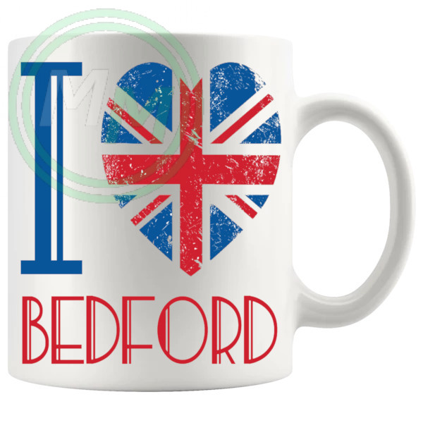 I Love Bedford Mug