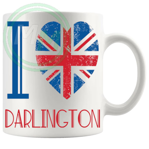 I Love Darlington Mug