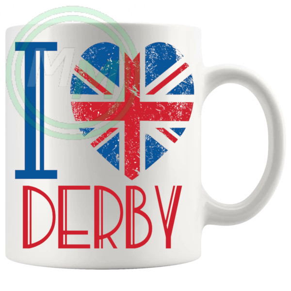 I Love Derby Mug