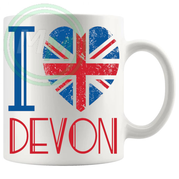 I Love Devon Mug