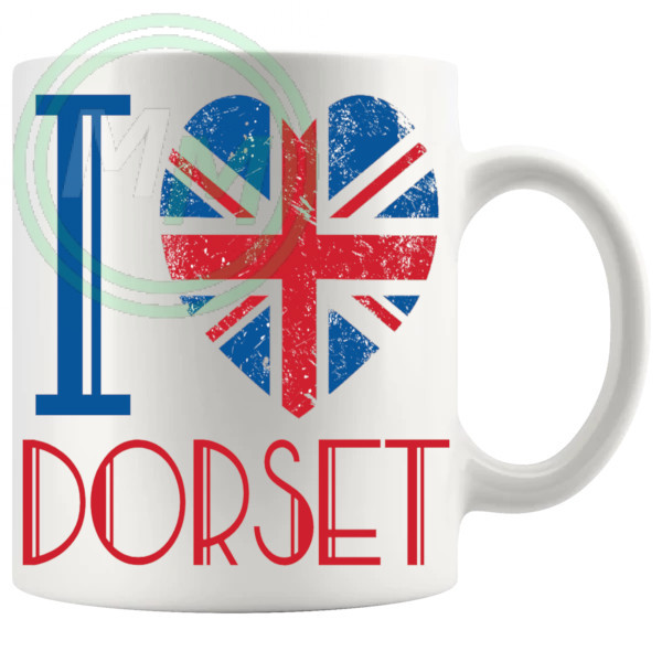 I Love Dorset Mug