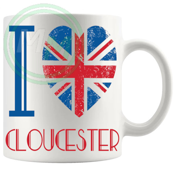 I Love Gloucester Mug