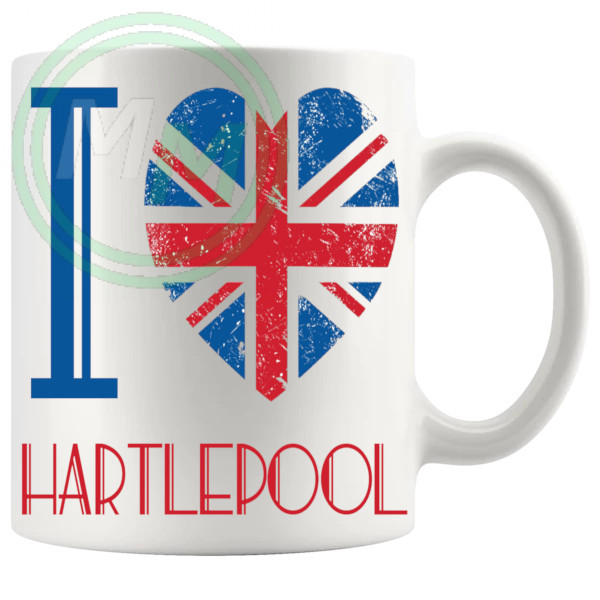 I Love Hartlepool Mug