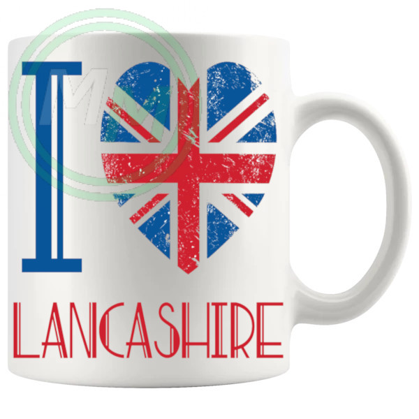 I Love Lancashire Mug