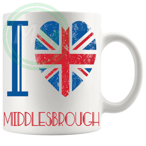 I Love Middlesbrough Mug