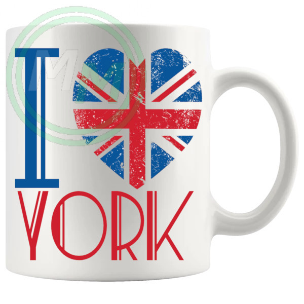 I Love York Mug