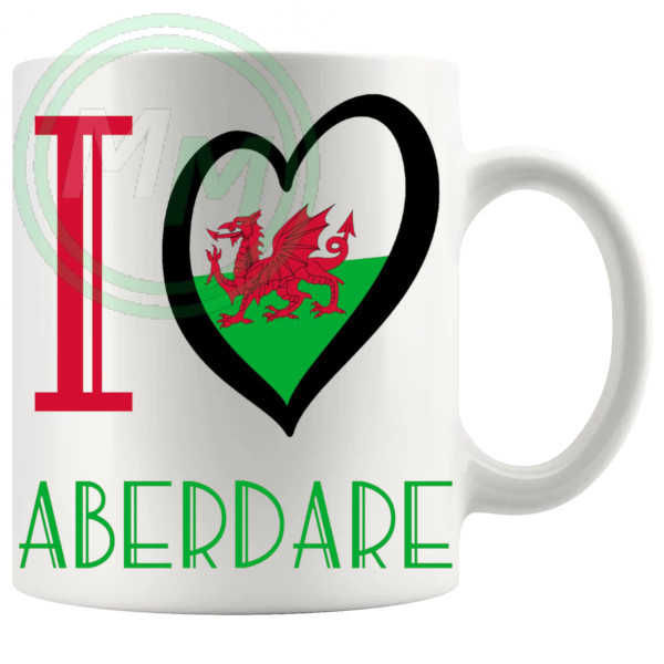 I Love Aberdare Mug