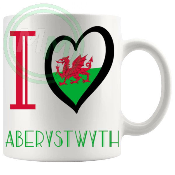 I Love Aberystwyth Mug