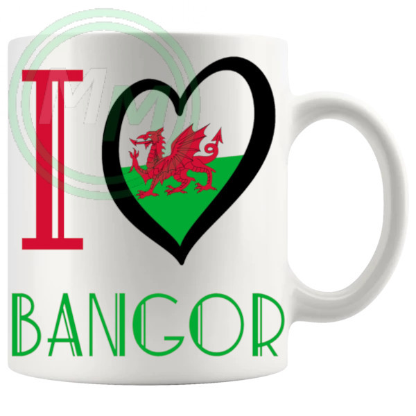 I Love Bangor Mug