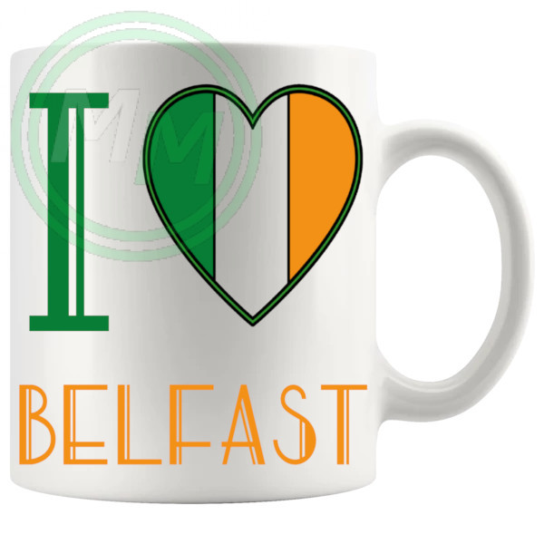 I Love Belfast Mug