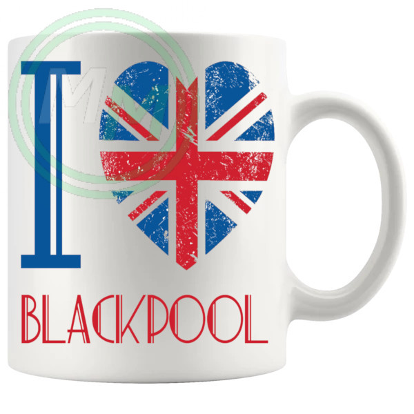 I Love Blackpool Mug