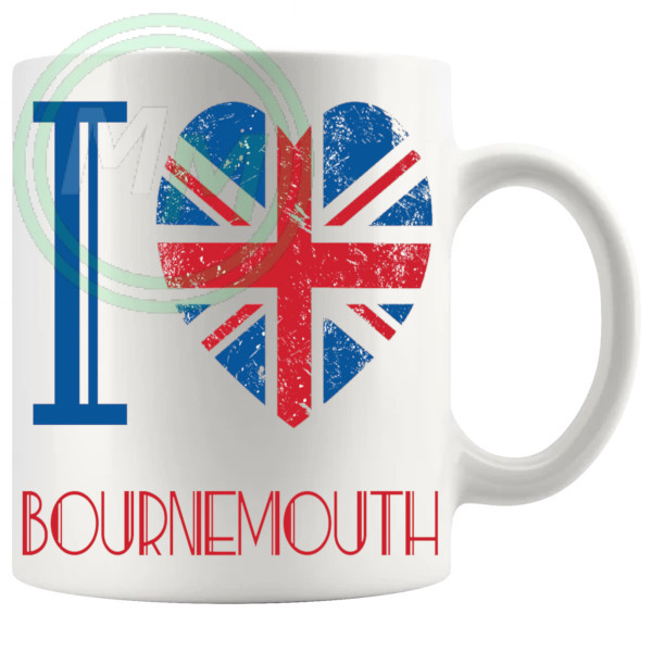 I Love Bournemouth Mug