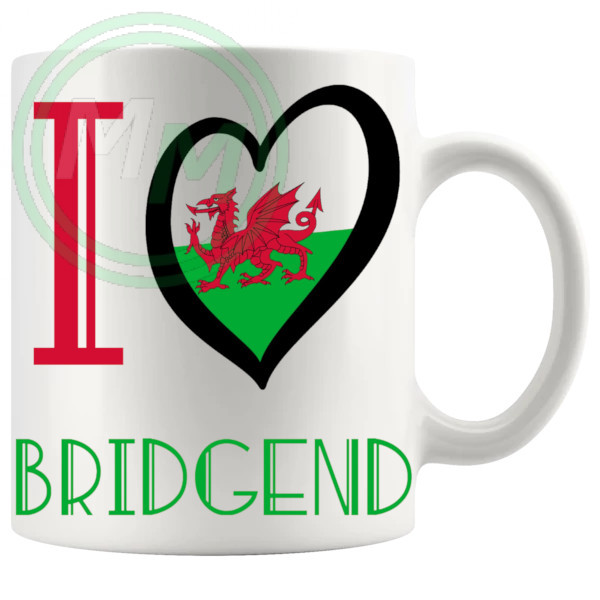 I Love Bridgend Mug