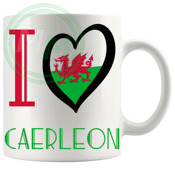 I Love Caerleon Mug