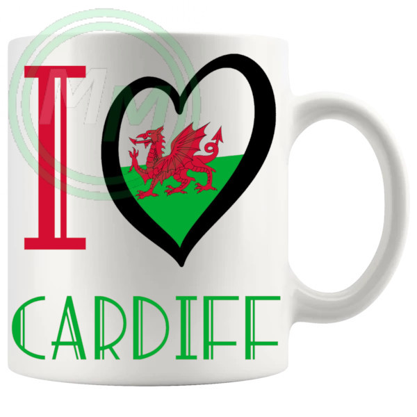 I Love Cardiff Mug