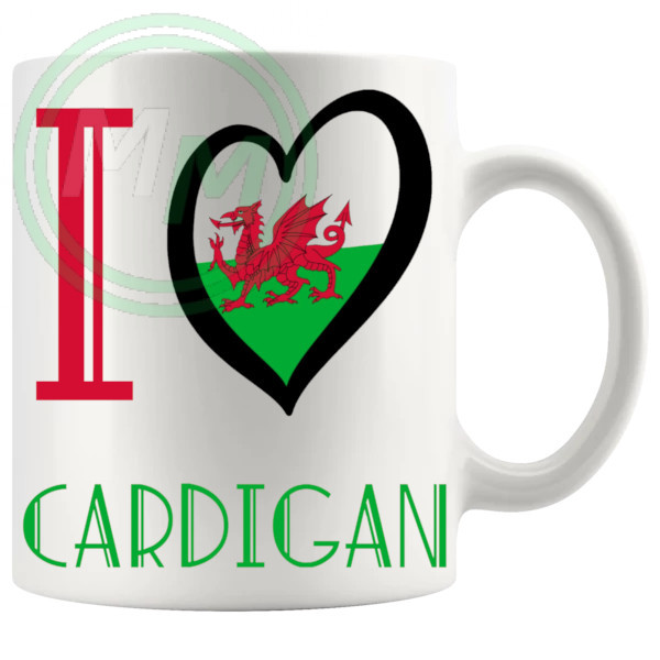 I Love Cardigan Mug