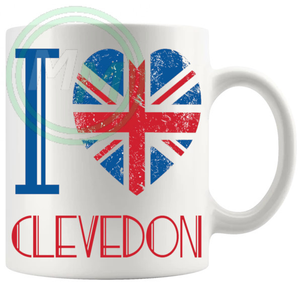 I Love Clevedon Mug