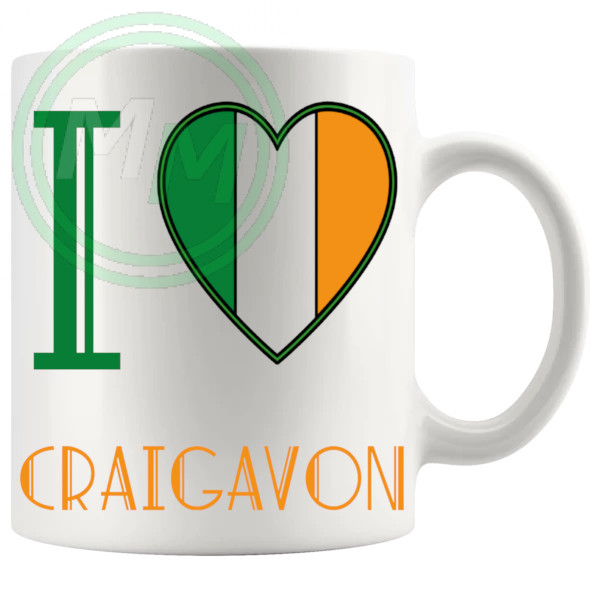 I Love Craigavon Mug