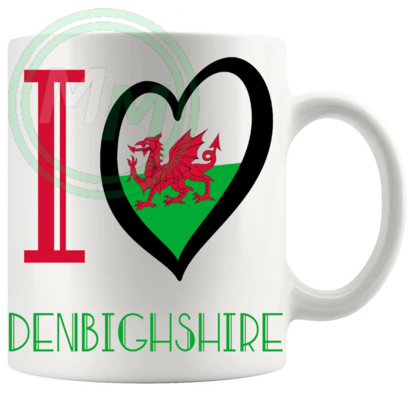 I Love Denbighshire Mug