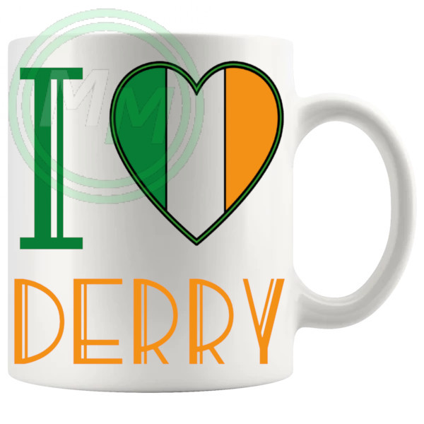 I Love Derry Mug