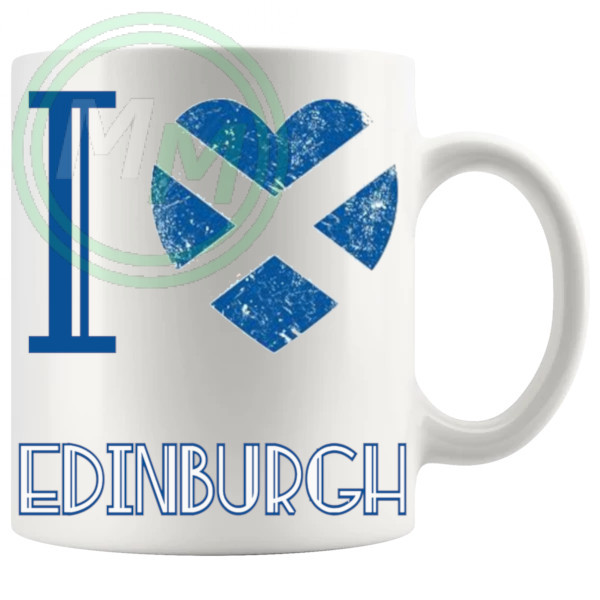 I Love Edinburgh Mug